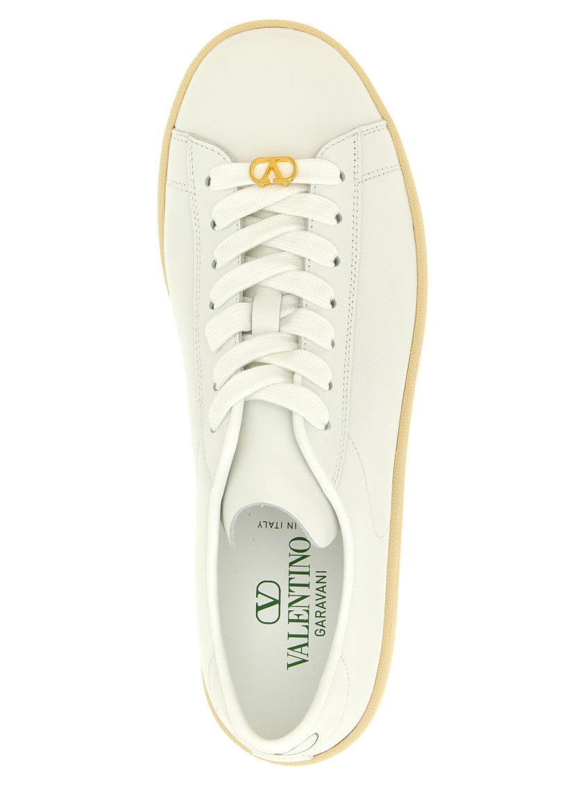 White Leather Sneakers 4