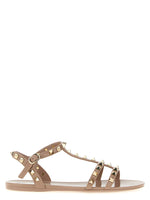 Pink Rockstud Sandals 1