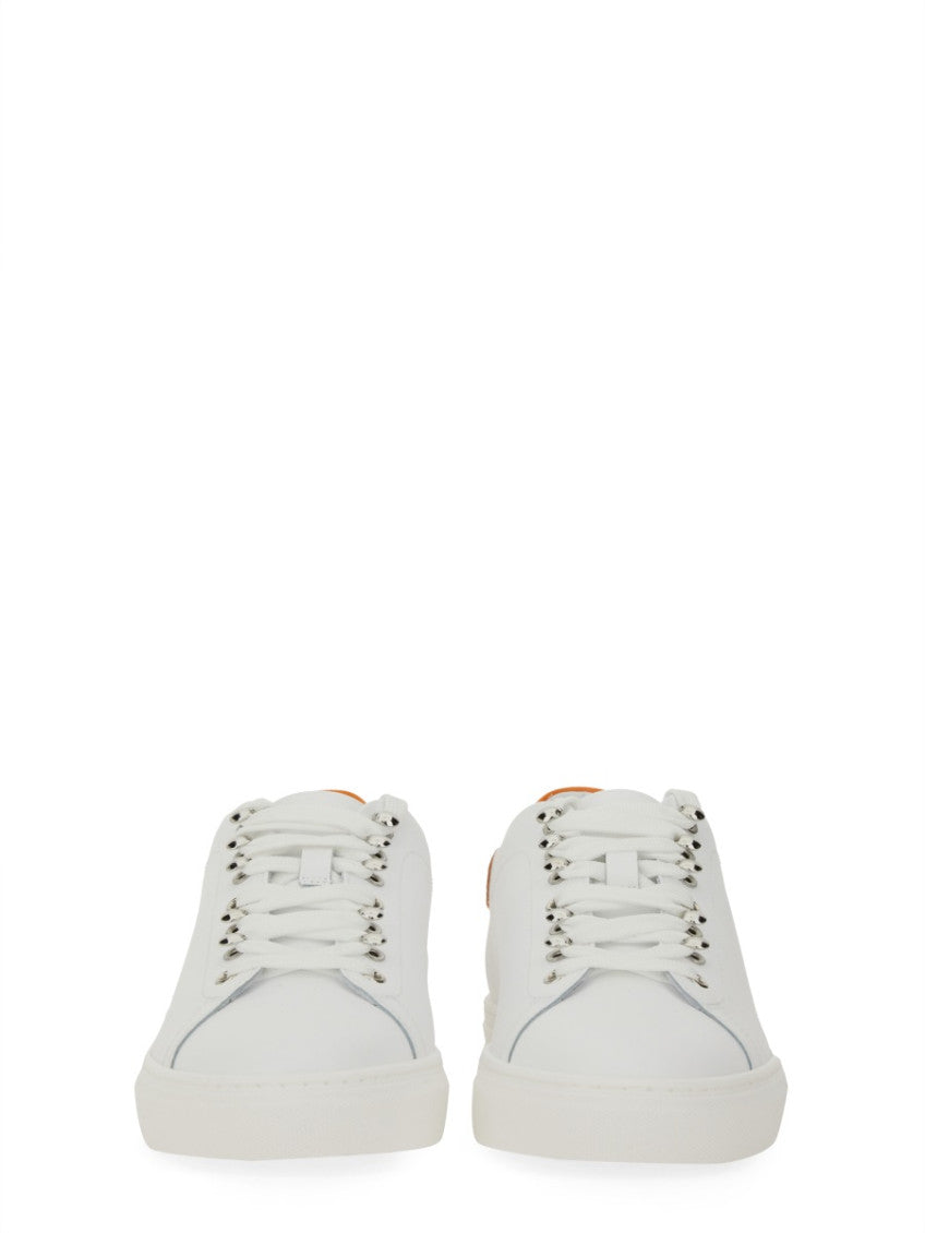 White Leather Sneakers 5