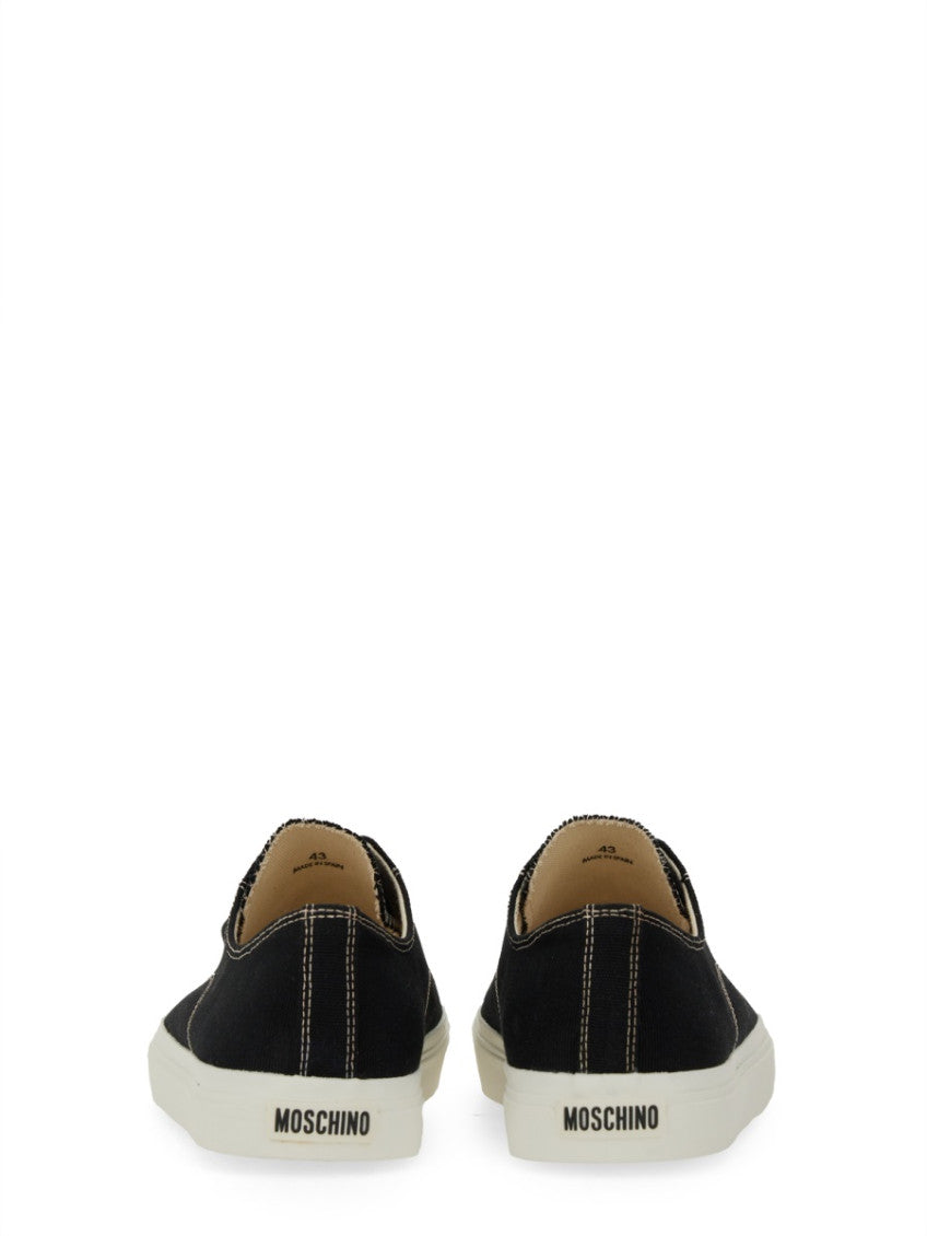 Black Canvas Sneakers 6