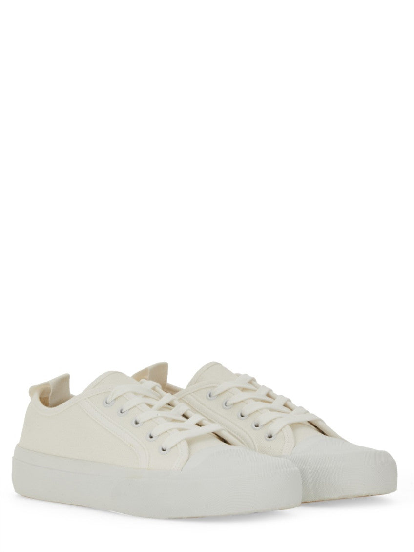 White Lace Up Sneakers 2