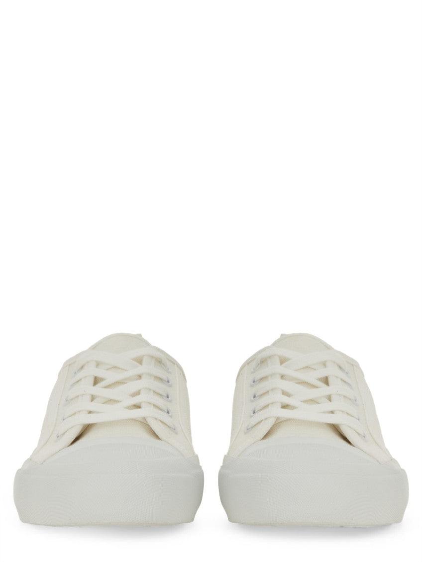 White Lace Up Sneakers 5