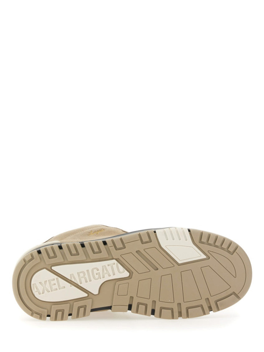 Beige Lace Up Sneakers 5