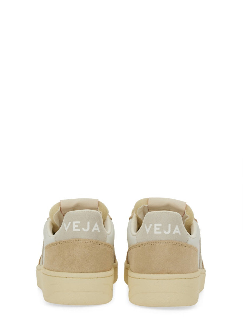 Beige Logo Sneakers 3
