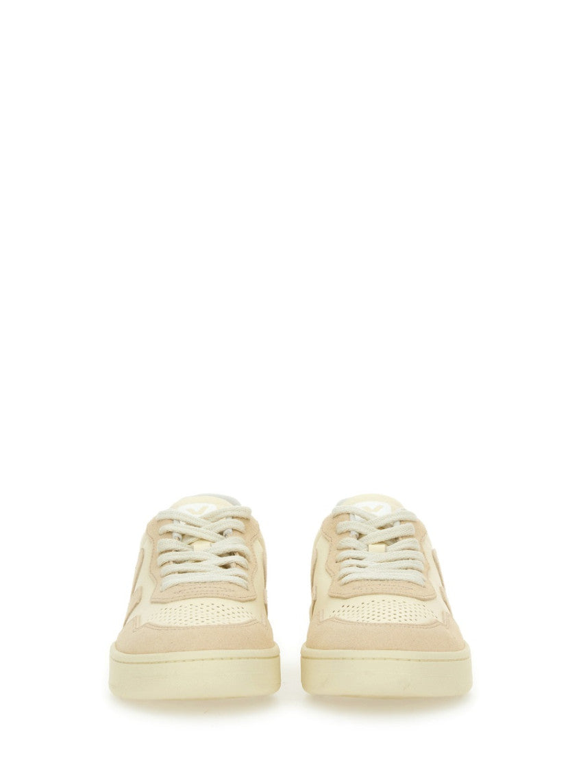 Beige Logo Sneakers 4