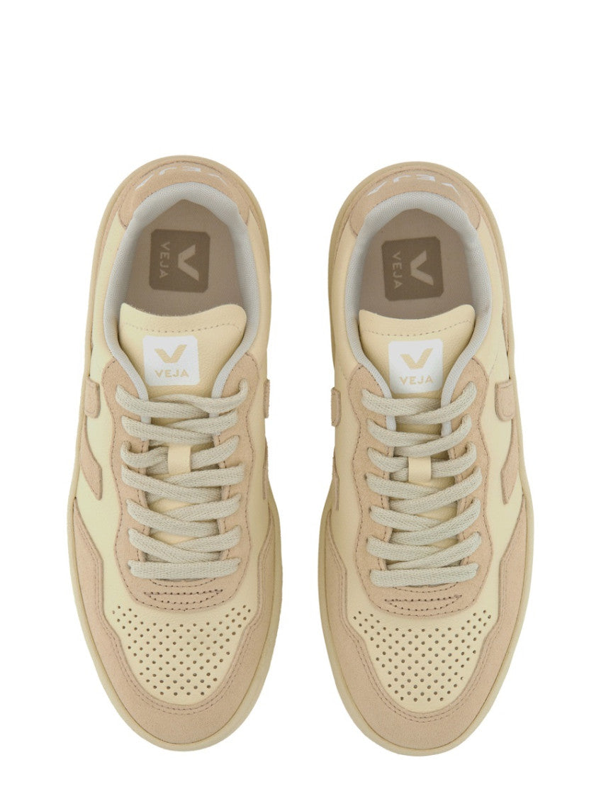 Beige Logo Sneakers 6