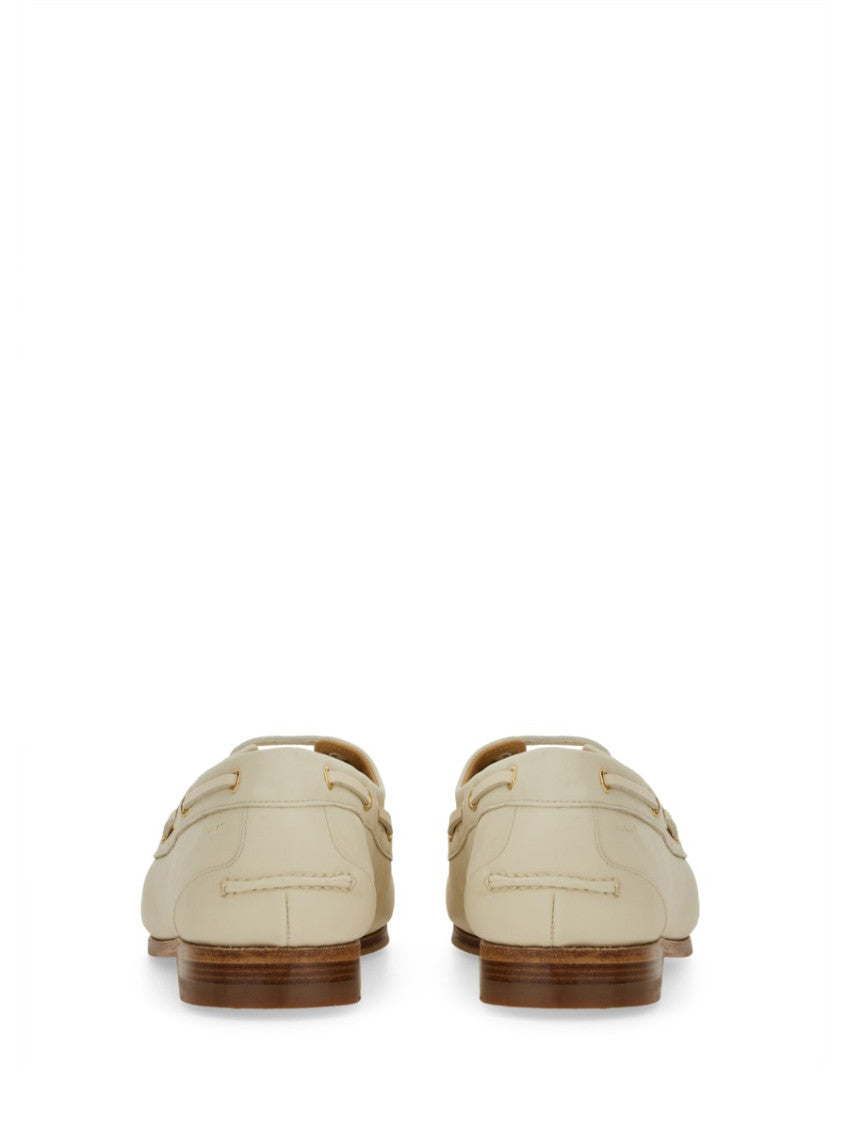 Off White Slip On Loafers 4