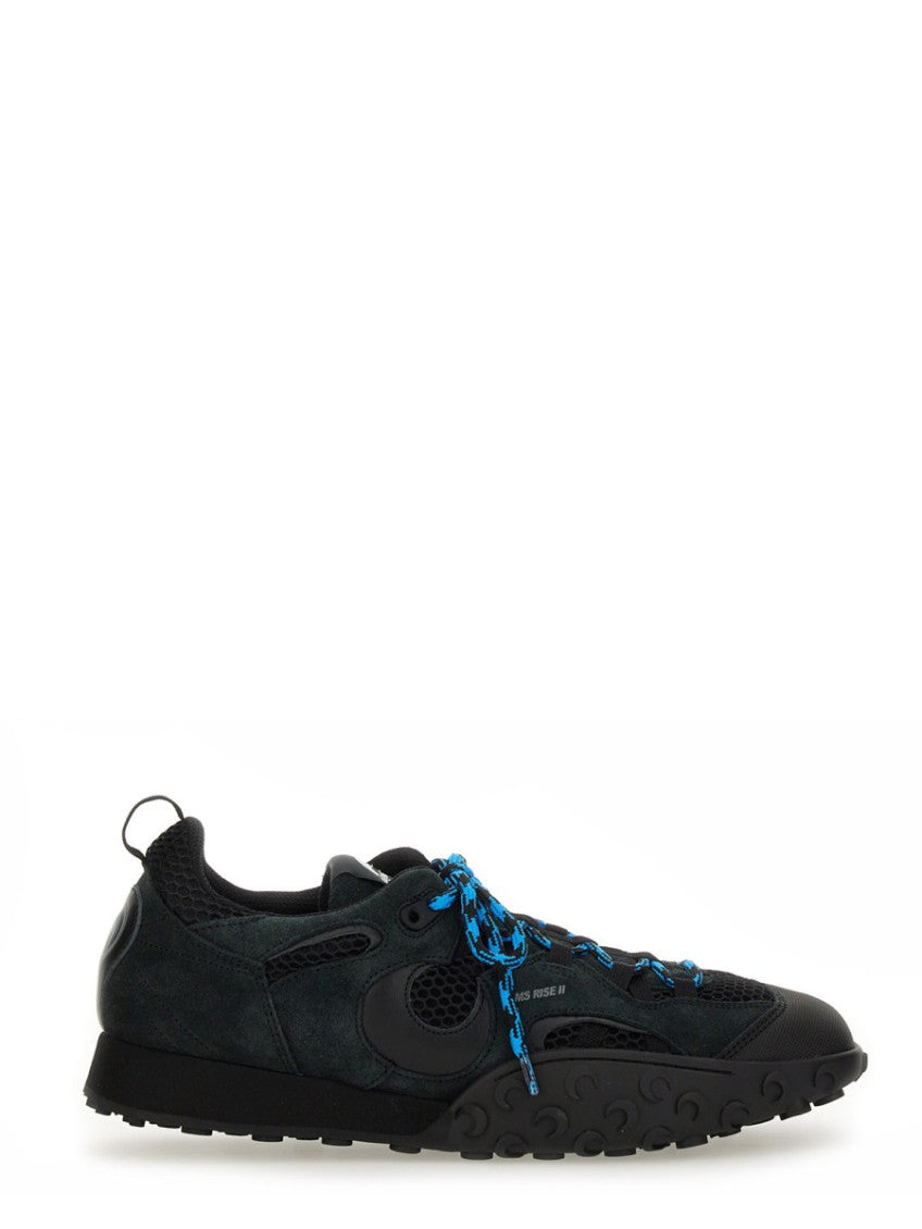 Black Lace Up Sneakers 1