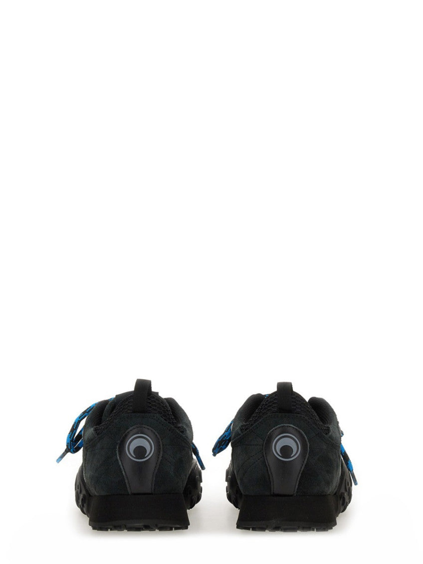 Black Lace Up Sneakers 4