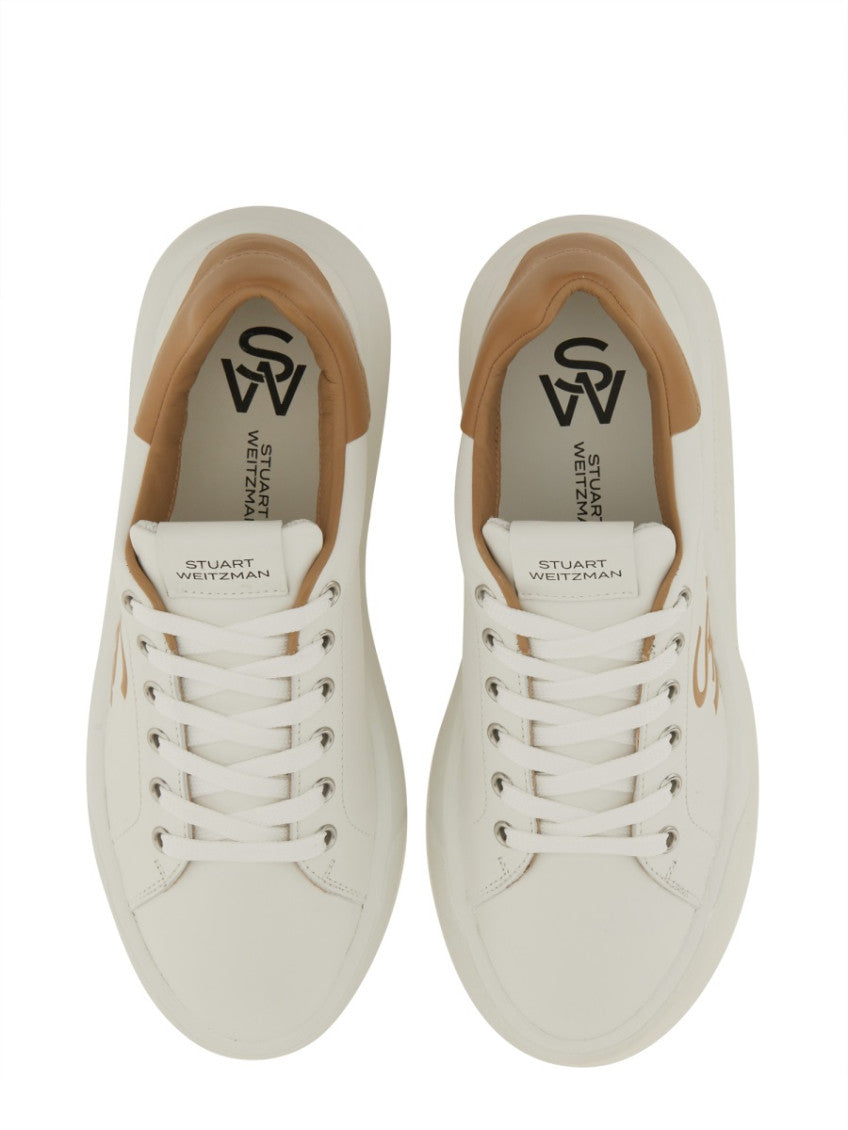 White Logo Sneakers 5