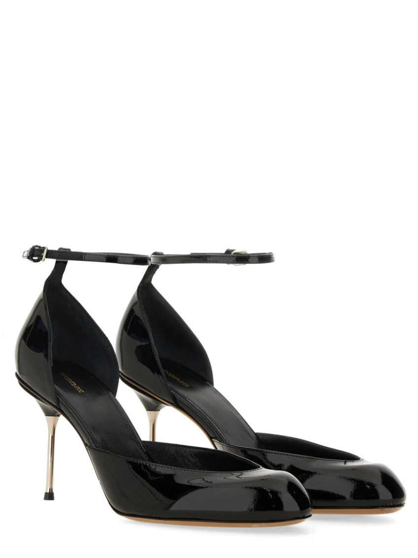 Black Ankle Strap Heels 2