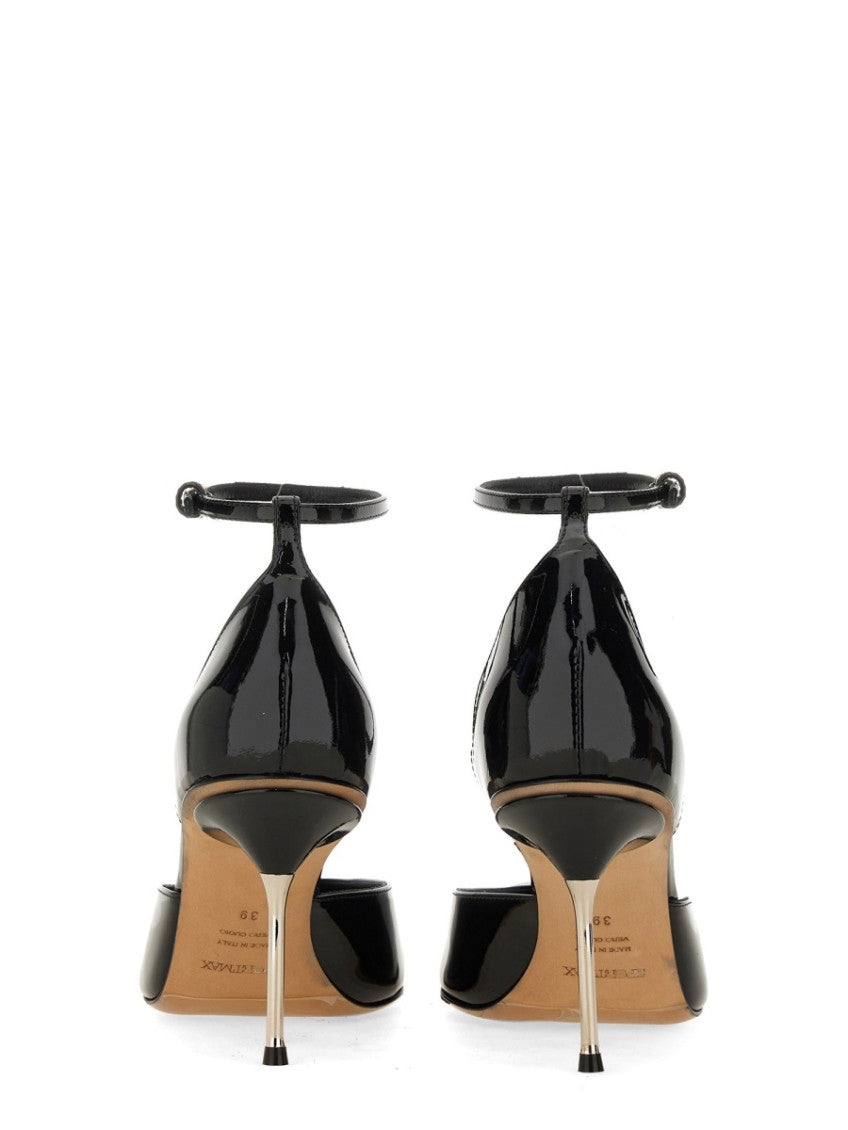 Black Ankle Strap Heels 3