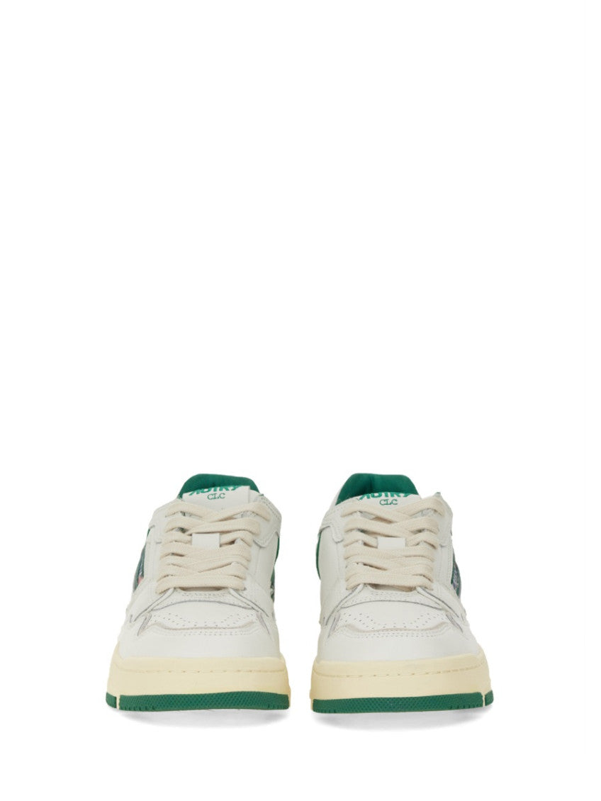 White Lace Up Sneakers 4
