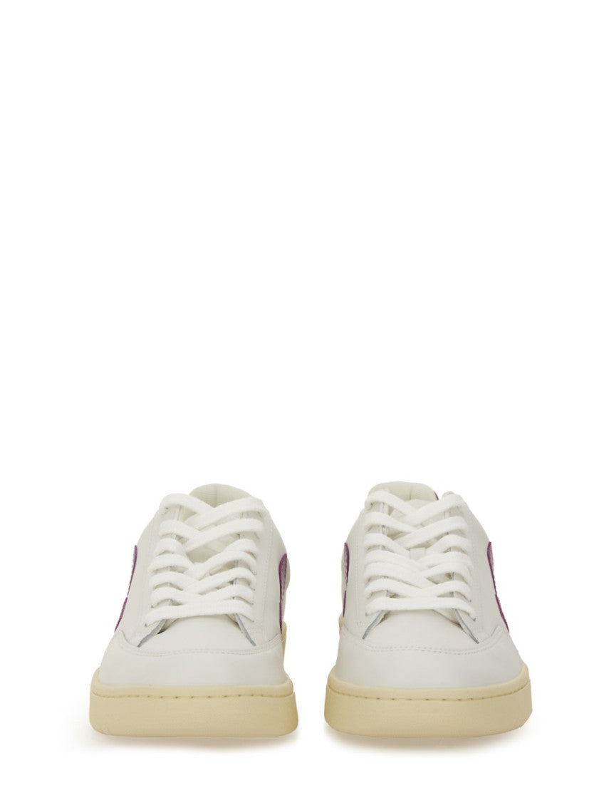 White Logo Sneakers 4