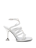 Silver Glittered Heels 1