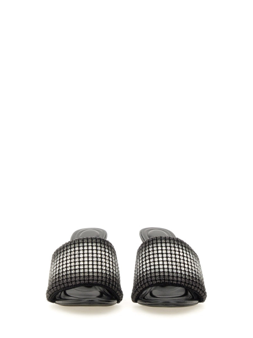 Black Slip On Heels 4