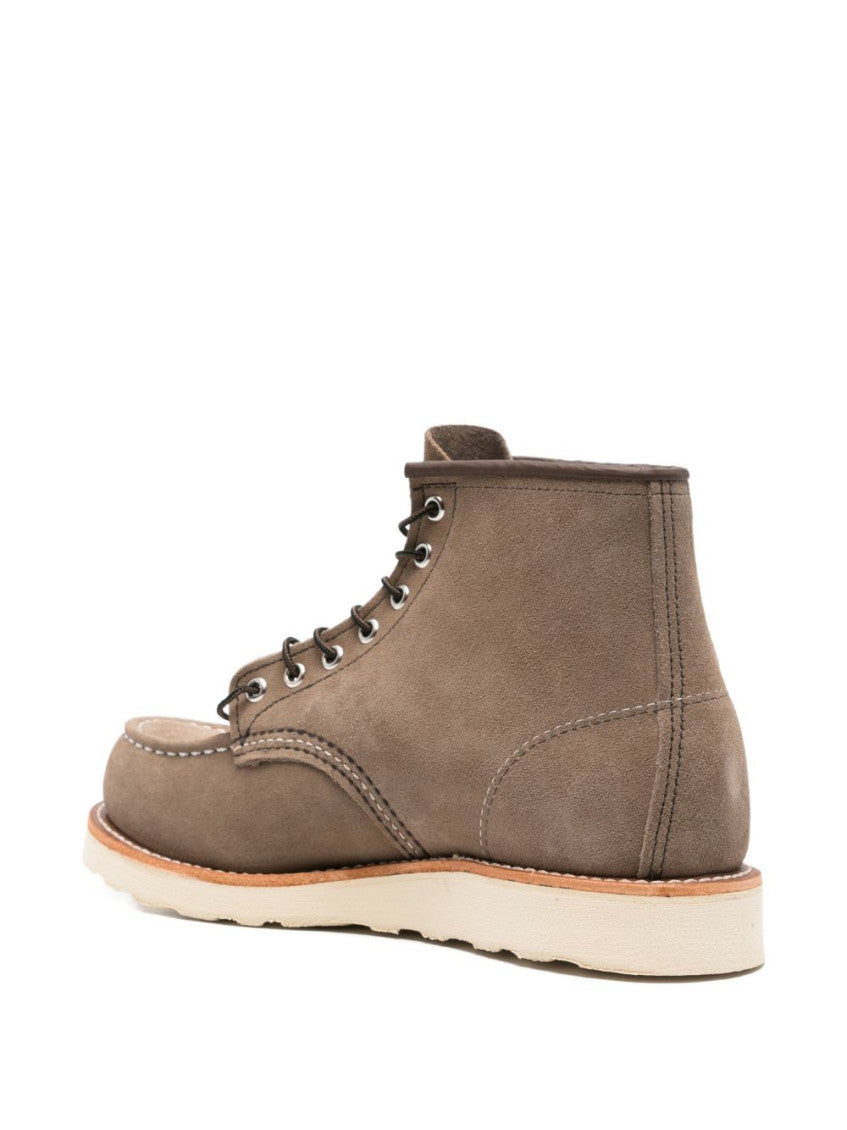 Brown Solid Heritage Boots 2
