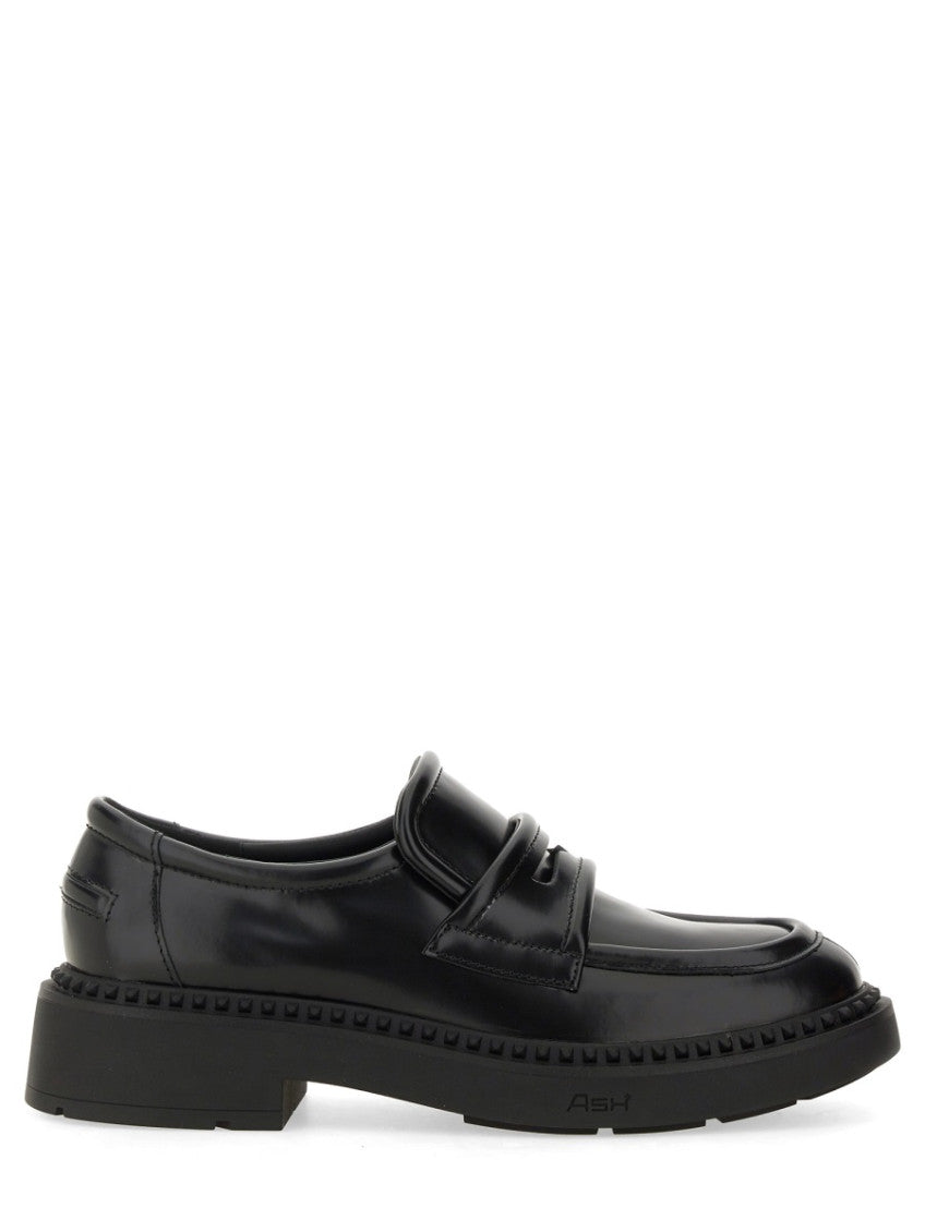 Black Leather Loafers 1