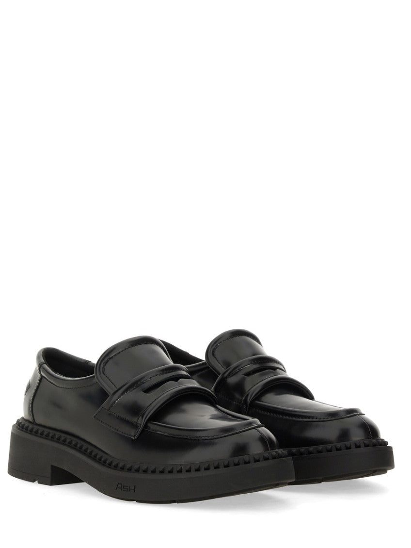 Black Leather Loafers 2