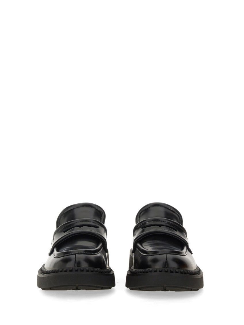 Black Leather Loafers 4
