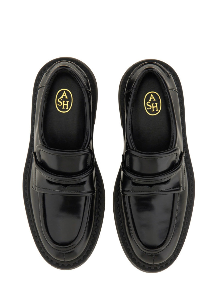 Black Leather Loafers 6