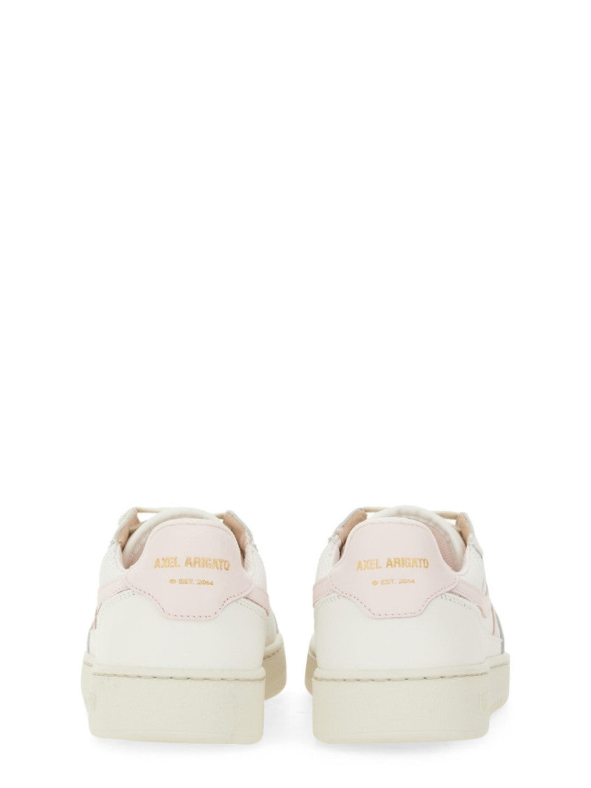 White Lace Up Sneakers 4
