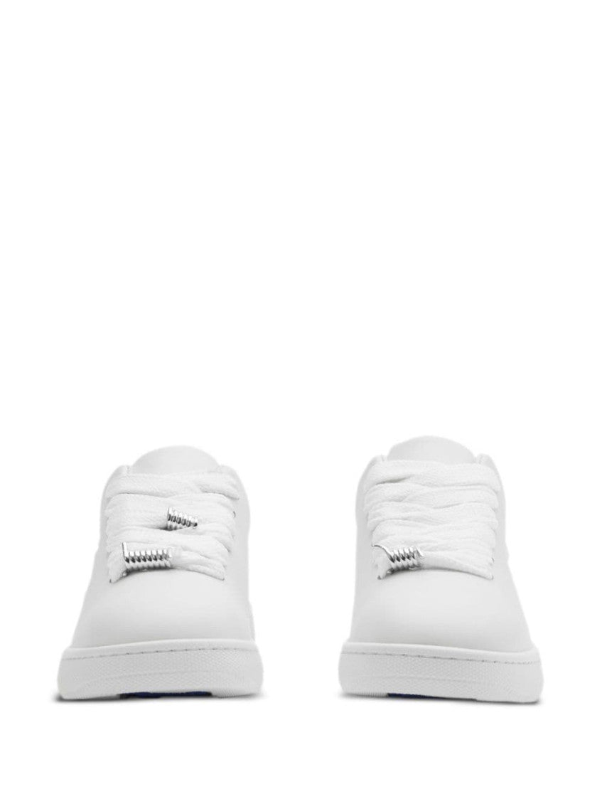 White Lace Up Sneakers 5