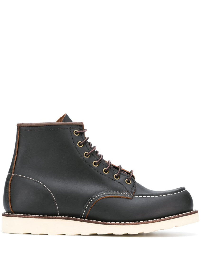 Black Leather Ankle Boots 1