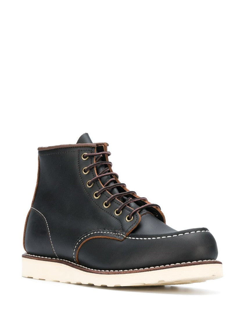 Black Leather Ankle Boots 4