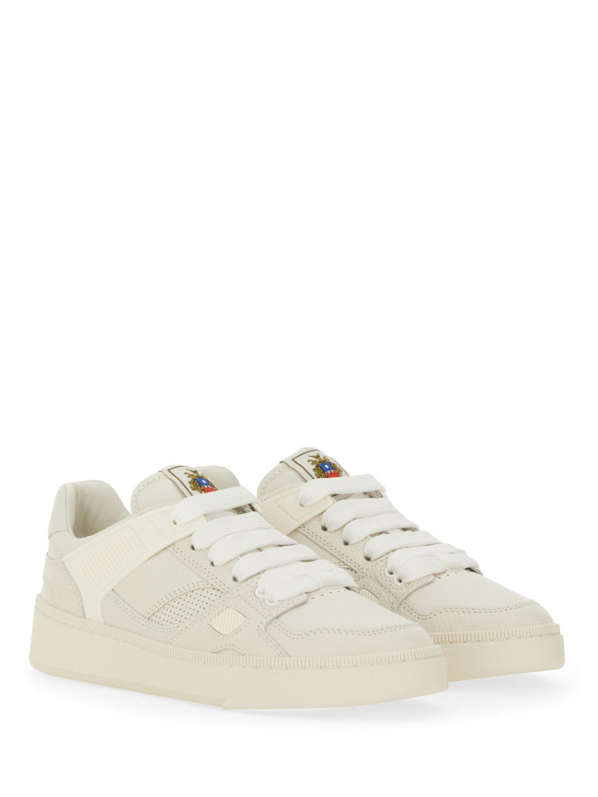 White Lace Up Sneakers 2