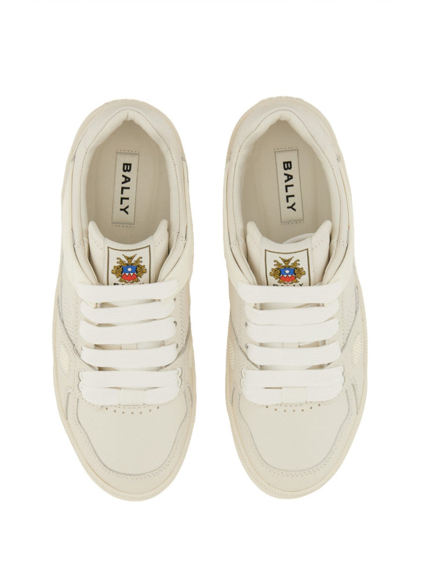 White Lace Up Sneakers 5