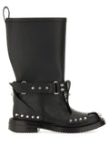 Black Leather Boots 1