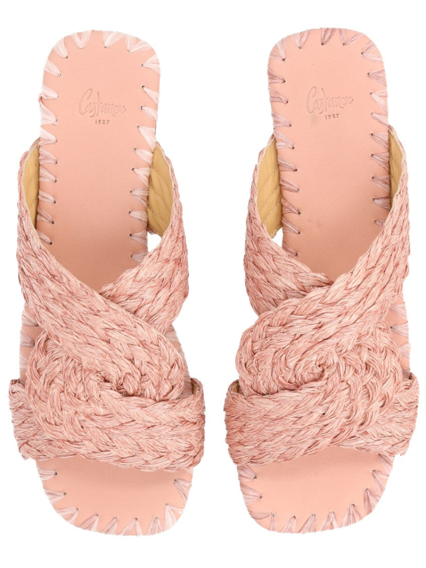 Pink Braided Padme Sandals 5