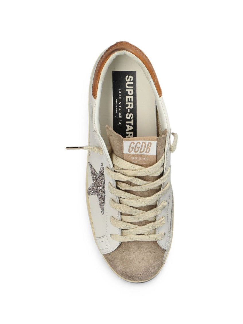 White Color Block Sneakers 3
