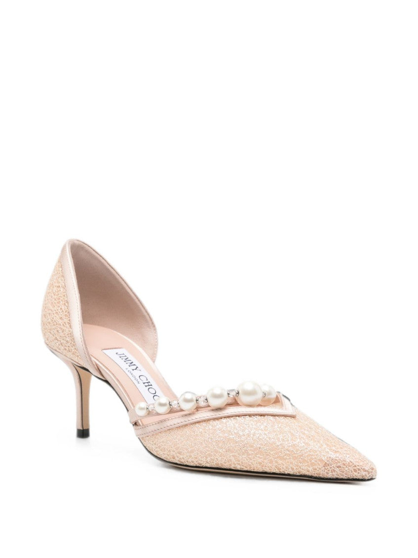Light Pink Slip On Pumps 2