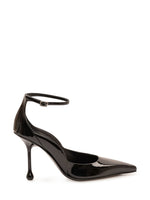Black Ankle Strap Pumps 1