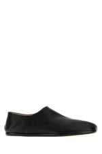 Black Solid Loafers 1