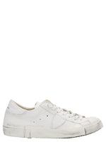 White Leather Sneakers 1