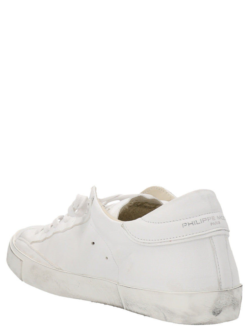 White Leather Sneakers 4