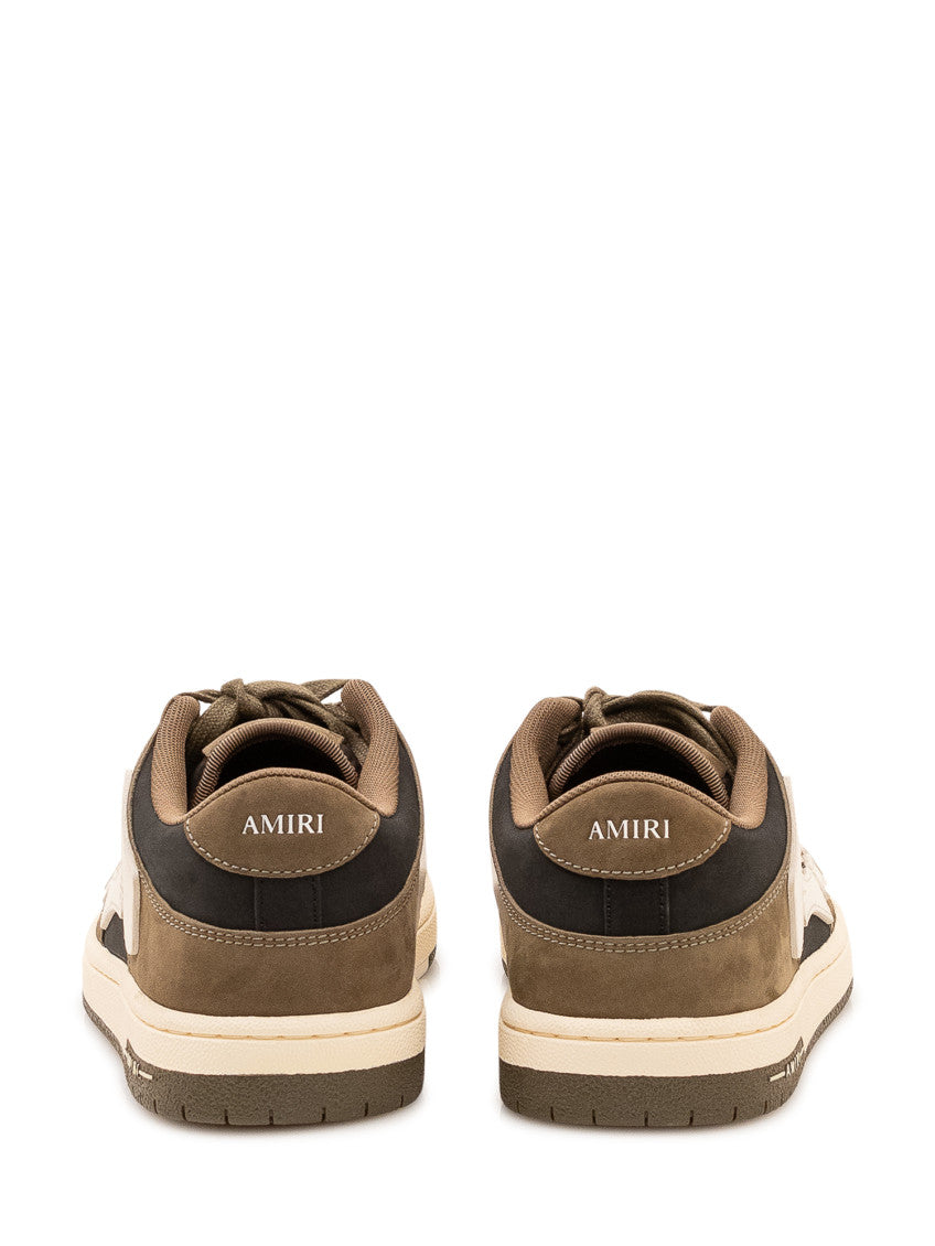 Brown Color Block Sneakers 3