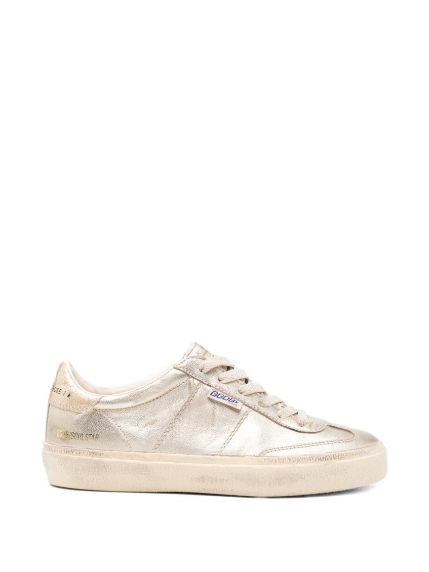 Silver Solid Soul-Star Sneakers 1