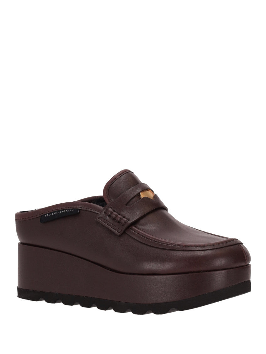 Brown Solid Mules 2