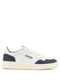 White Color Block Sneakers 1