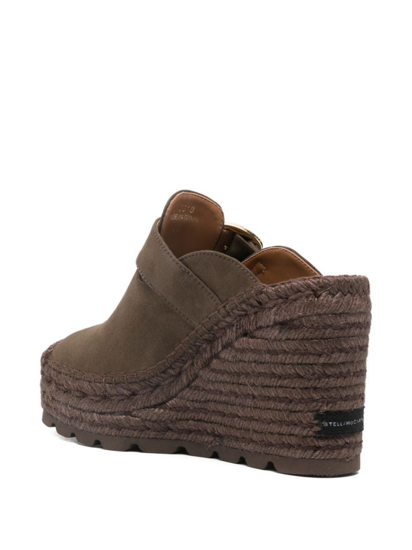 Brown Solid Mules 2