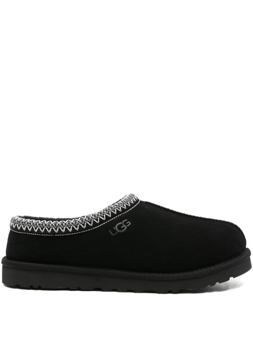 Black Logo Slippers 1
