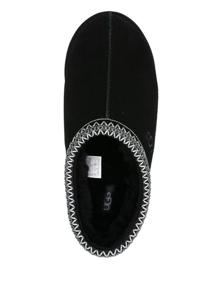 Black Logo Slippers 4