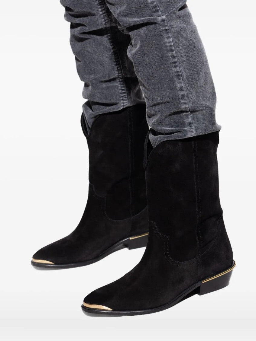 Black Suede Boots 2