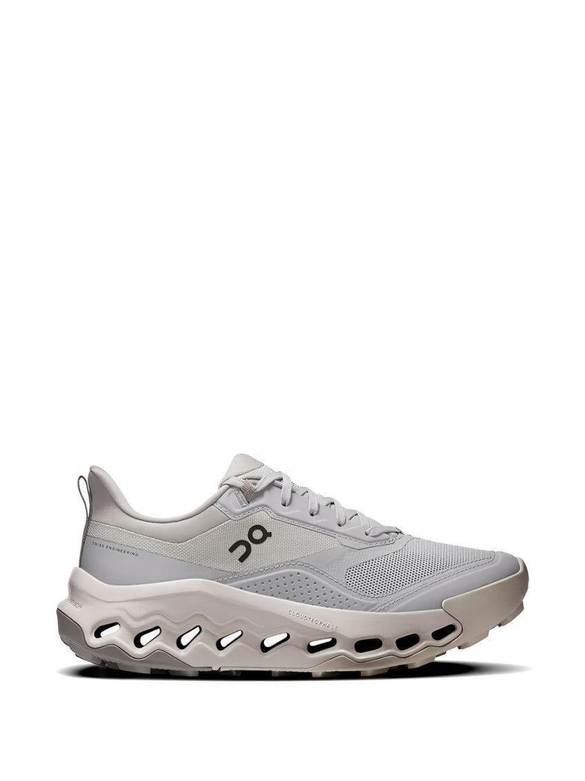 Grey Logo Sneakers 1
