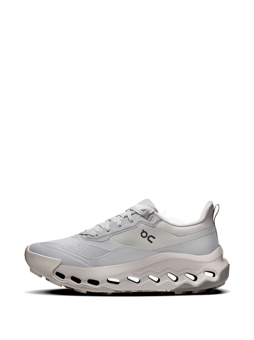 Grey Logo Sneakers 4