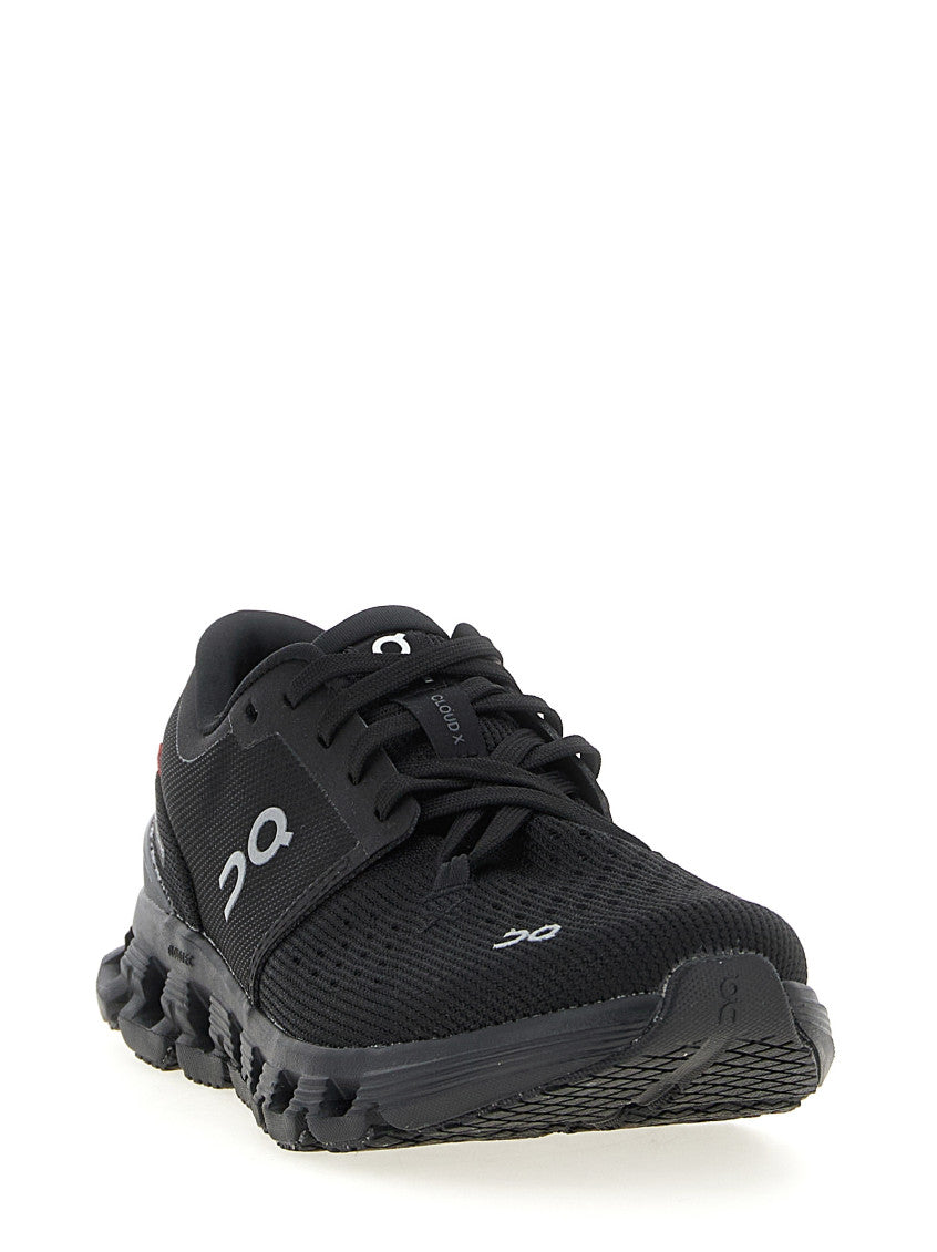 Black Logo Sneakers 2